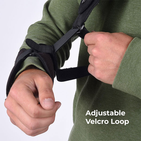 NuSling Magnetic Arm Sling velcro loop