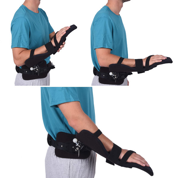 LuxArm Shoulder Subluxation Brace elbow positions